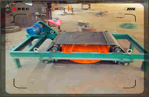 電磁自卸式除鐵器安裝示意圖是什么樣子的 電磁自卸式除鐵器安裝示意圖是什么樣子的