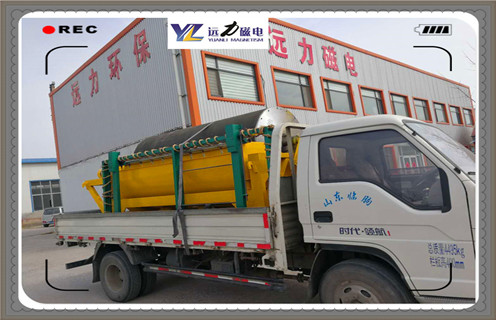 干式永磁筒式磁選機(jī)，干式永磁筒式磁選機(jī)的安裝要點(diǎn)_小型鐵礦石干式永磁筒式磁選機(jī)的安裝要點(diǎn)_工作原理 _選礦流程 