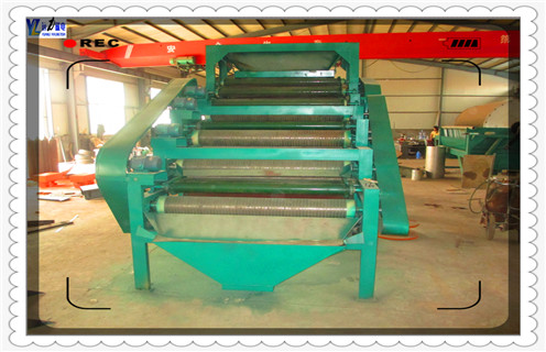 錳礦干式磁選機(jī)，錳鐵礦干式磁選機(jī)對(duì)磁感應(yīng)程度達(dá)到多少以上？16000-18000gs_小型鐵礦石錳鐵礦干式磁選機(jī)對(duì)磁感應(yīng)程度達(dá)到多少以上？16000-18000gs工作原理 _選礦流程