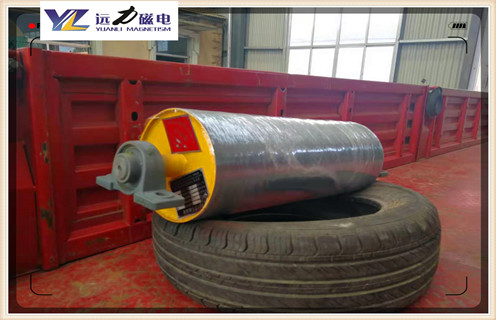 永磁滾筒磁力，自卸式永磁滾筒磁力_工作原理_自卸式永磁滾筒磁力內(nèi)部結(jié)構(gòu)圖