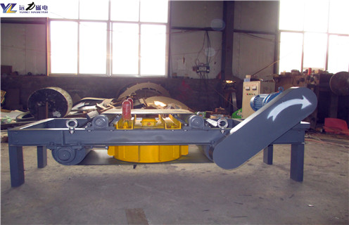 電磁自卸式除鐵器，甘肅電磁自卸式除鐵器價格國家標準_甘肅電磁自卸式除鐵器價格廠家配件_型號及工作視頻