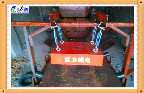 永磁除鐵器，濰坊吊掛式永磁除鐵器知識參數(shù)_內(nèi)部磁塊安裝方法_濰坊吊掛式永磁除鐵器型號價格 