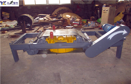 帶式除鐵器，帶式除鐵器的冷卻方式_帶式強(qiáng)磁帶式除鐵器的冷卻方式工作原理構(gòu)造選型_廠家