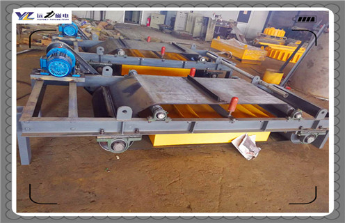 永磁自卸式除鐵器，鎧甲式永磁自卸除鐵器參數(shù)_內(nèi)部磁塊安裝方法_鎧甲式永磁自卸除鐵器型號(hào)價(jià)格