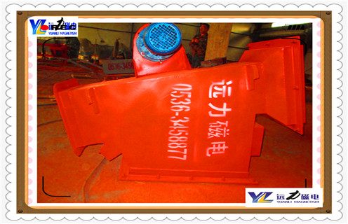 管道自卸式除鐵器，RCGZ系列管道自卸式永磁除鐵器價格 _遠(yuǎn)力RCGZ系列管道自卸式永磁除鐵器型12000高斯_可定制工作原理_安裝示意圖 