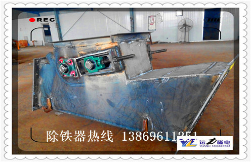 鋰電管道除鐵器，福建鋰電管道除鐵器_遠力福建鋰電管道除鐵器安裝示意圖型12000高斯_可定制工作原理 