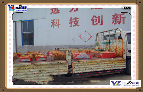 自卸式永磁除鐵器，遼寧自卸式永磁除鐵器生產(chǎn)廠家內(nèi)部磁塊安裝方法_遼寧自卸式永磁除鐵器生產(chǎn)廠家使用說明書原理型號價格 