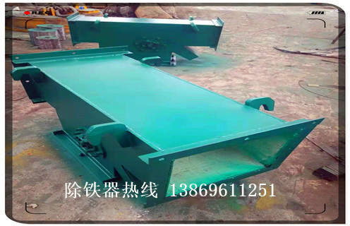 管道除鐵器，江西風(fēng)送管道除鐵器_遠力江西風(fēng)送管道除鐵器應(yīng)用安裝示意圖型12000高斯_可定制工作原理