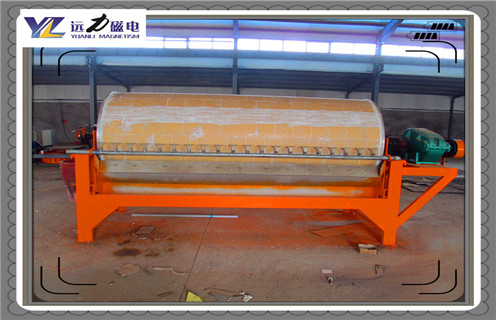 永磁筒式磁選機，江蘇ctn永磁筒式磁選機_遠(yuǎn)力為您講述江蘇ctn永磁筒式磁選機磁場分布圖