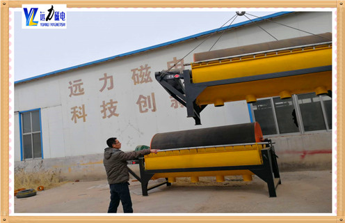 赤鐵礦濕式磁選機，云南赤鐵礦濕式磁選機_推薦合適廠家皮帶及工作原理_云南赤鐵礦濕式磁選機生產(chǎn)廠家 