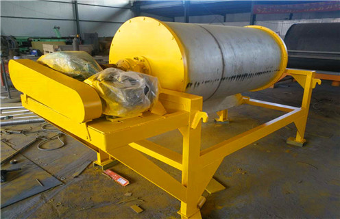 干式永磁筒式磁選機(jī)，陜西干式永磁筒式磁選機(jī)_陜西干式永磁筒式磁選機(jī)型號(hào)設(shè)備有多重制作如何選鐵參數(shù)規(guī)格一般是多少_生產(chǎn)廠家